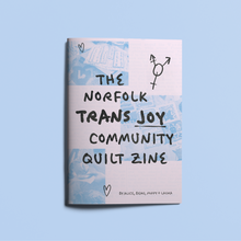 Load image into Gallery viewer, Norfolk Trans Joy Community Quilt Zine

