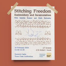 Load image into Gallery viewer, Stitching Freedom: Embroidery and Incarceration
